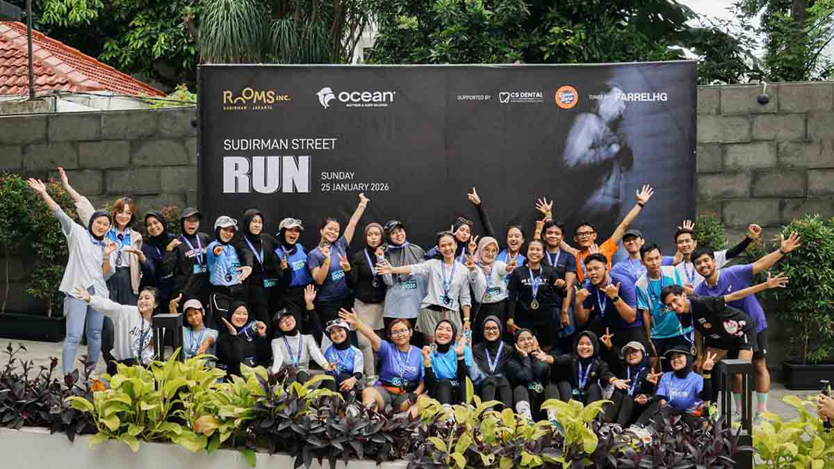 Sudirman Street Run, Cara Rooms Inc Hidupkan Minggu Pagi