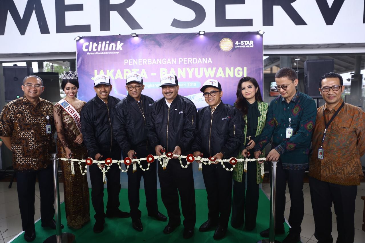 Citilink Indonesia Resmikan Rute Baru Jakarta Banyuwangi Wartaevent Com