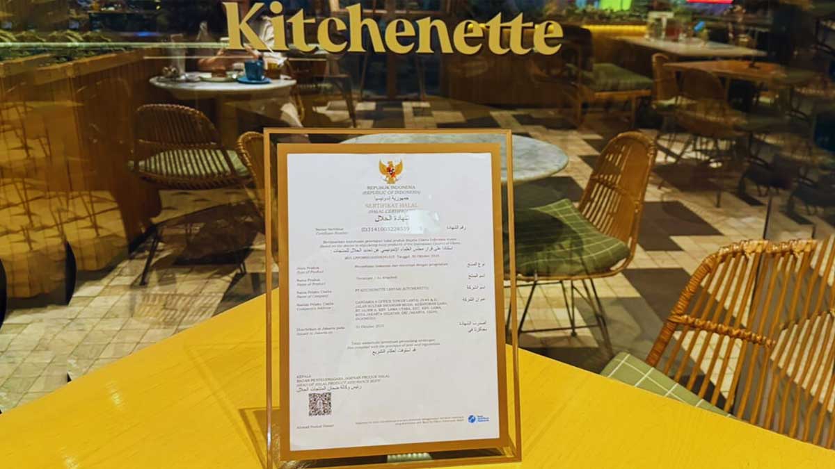 Kitchenette Resmi Halal di Usia 15 Tahun