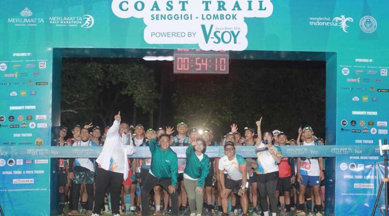 Merumatta Coast Trail 2026 Diikuti 750 Pelari dari 23 Negara